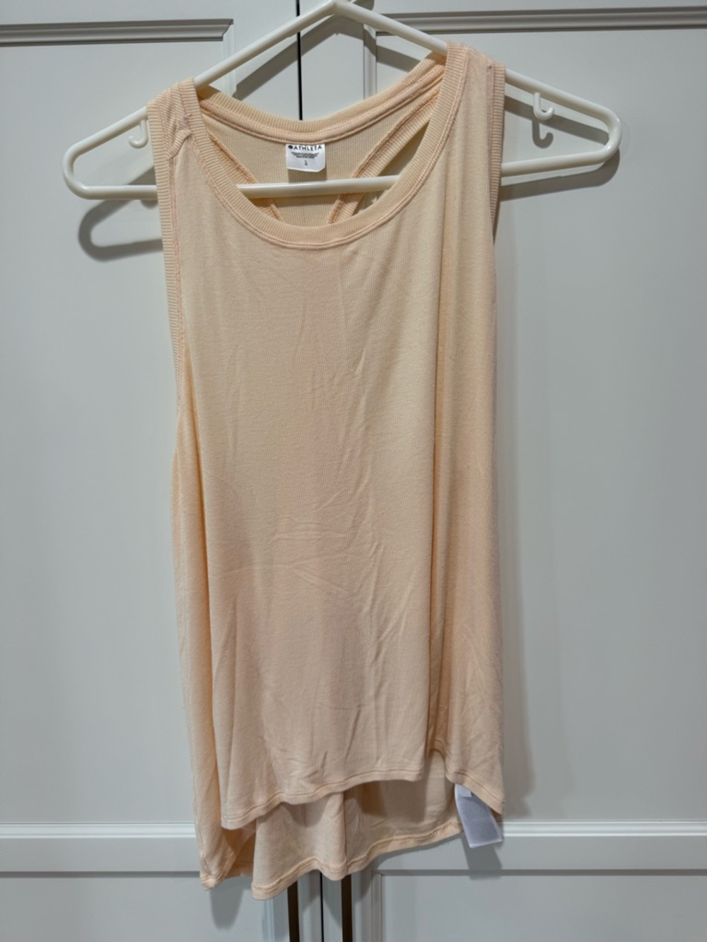 Athleta Peach Sleeveless Performance Tank